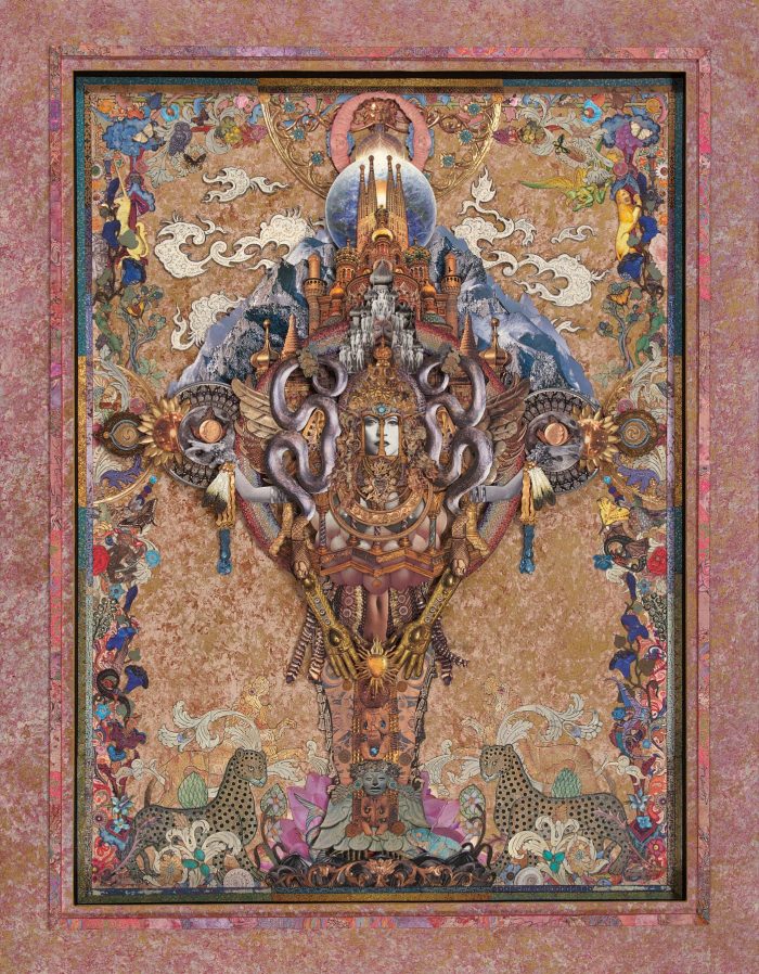 Lady of the Beasts - Ilford Cotton Textured