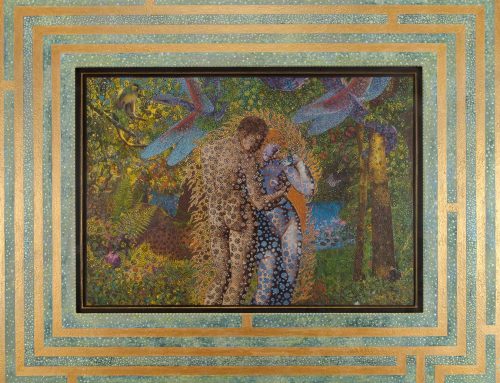 The Meditative Practice Behind Dimensional Collaging
