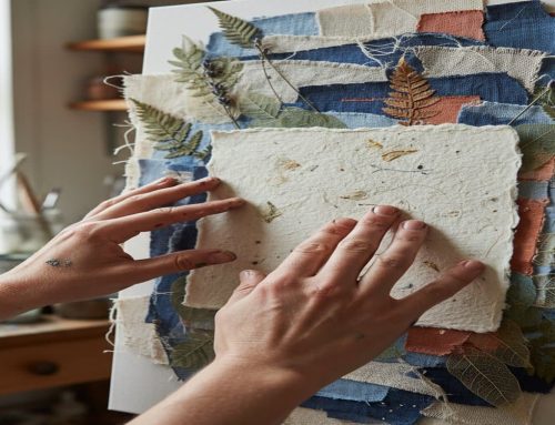 How Texture Transforms Mixed Media Collages